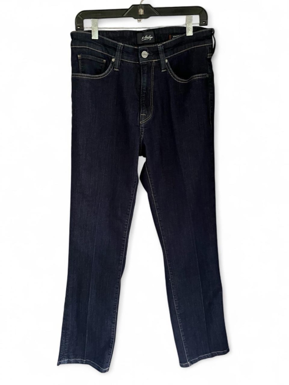 34 Heritage Charisma Men's 33x32 Dark Indigo Straight Jeans Like Newh